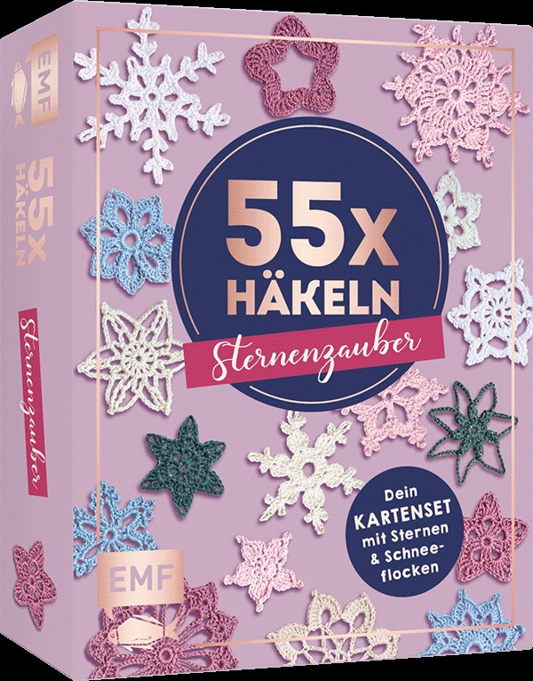 55 x häkeln – Sternenzauber: Dein Kartenset mit traumhaf...