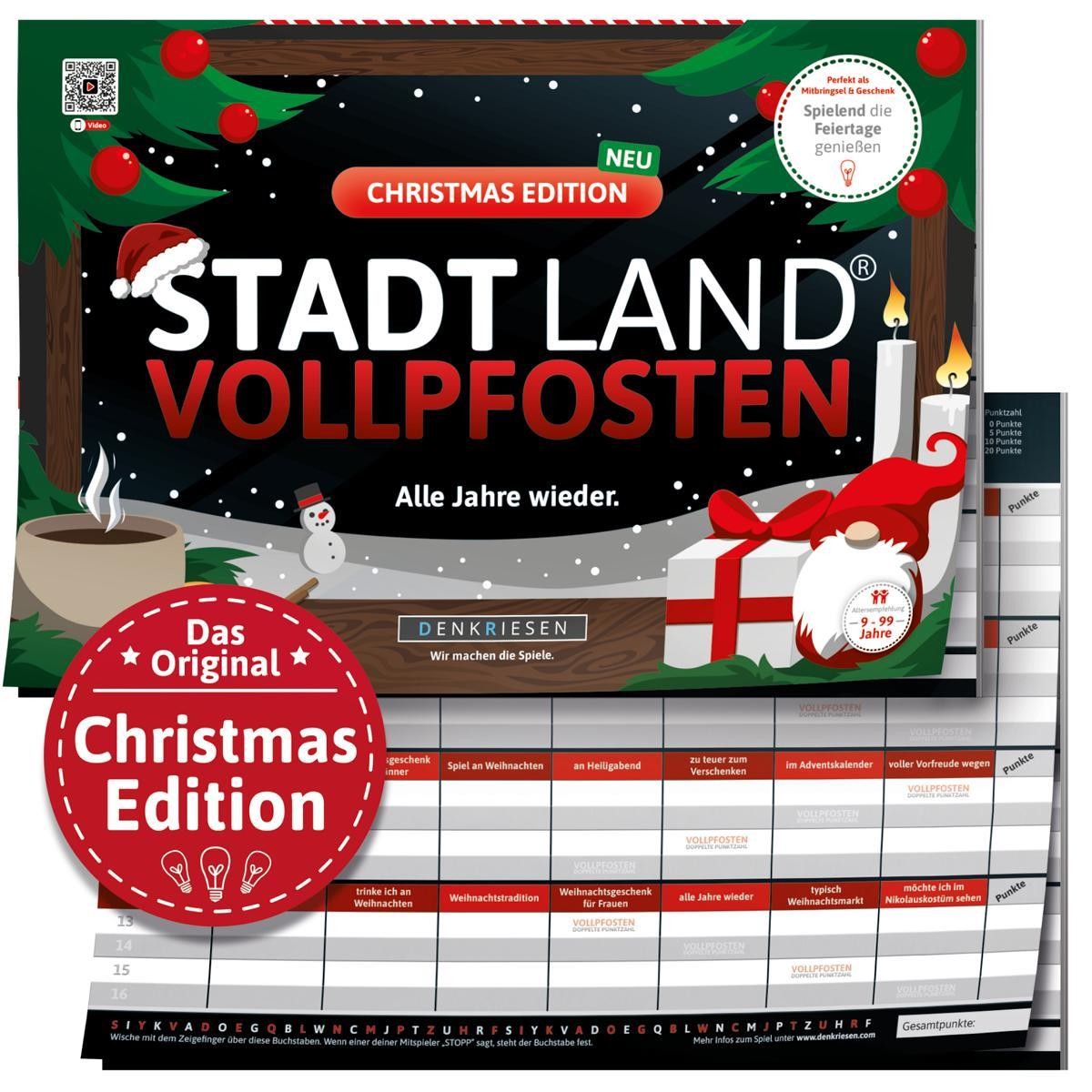 STADT LAND VOLLPFOSTEN® - Weihnachts Edition