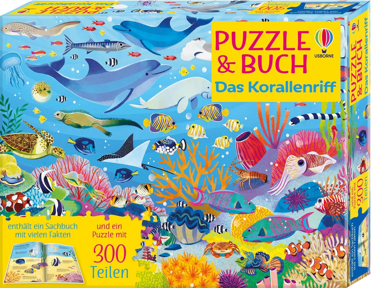 Puzzle & Buch: Das Korallenriff