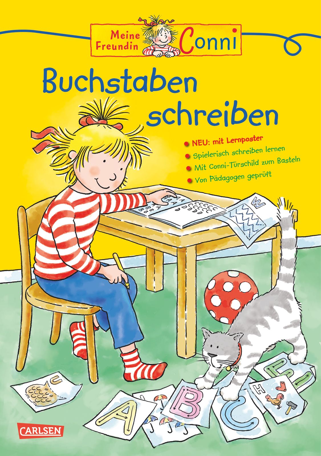 Conni Gelbe Reihe (Beschäftigungsbuch): Buchstaben schre...