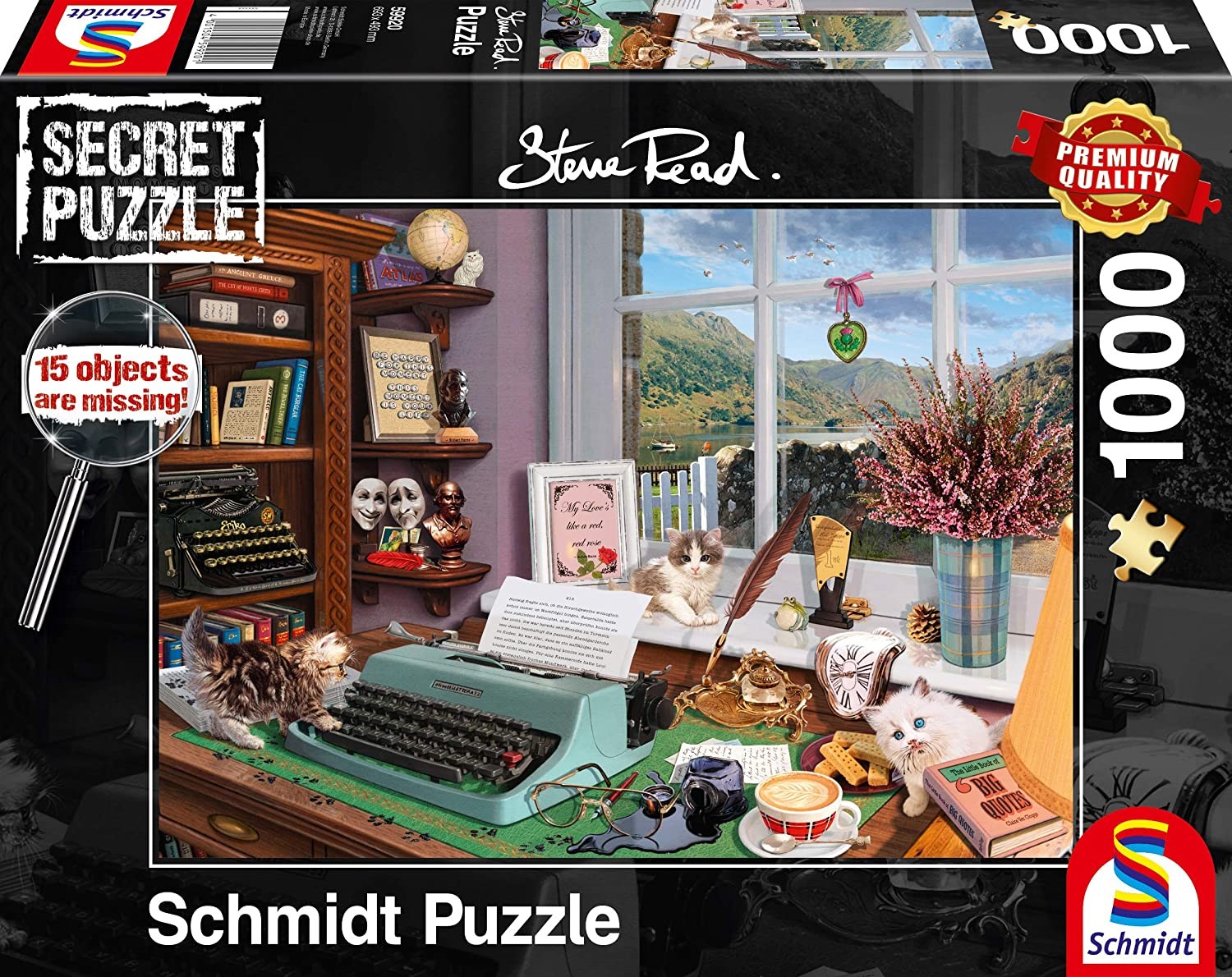 Puzzle - Am Schreibtisch (1000 Teile)