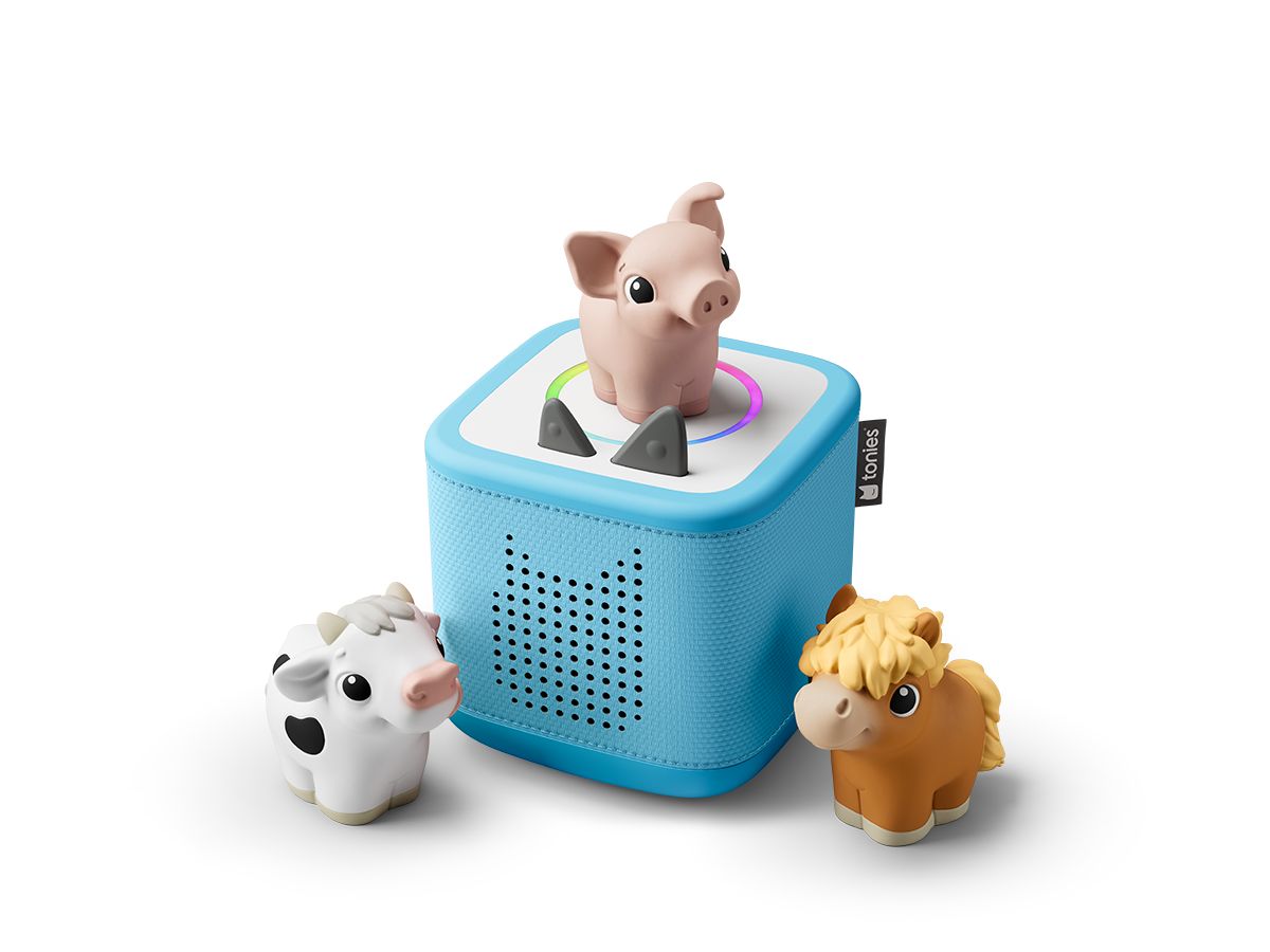 Toniebox 2 Starterset: Himmelblau (My First Tonies Bauernhof