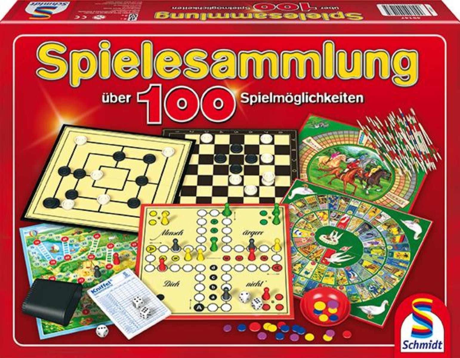Spielesammlung (über 100 Spielmöglichkeiten)