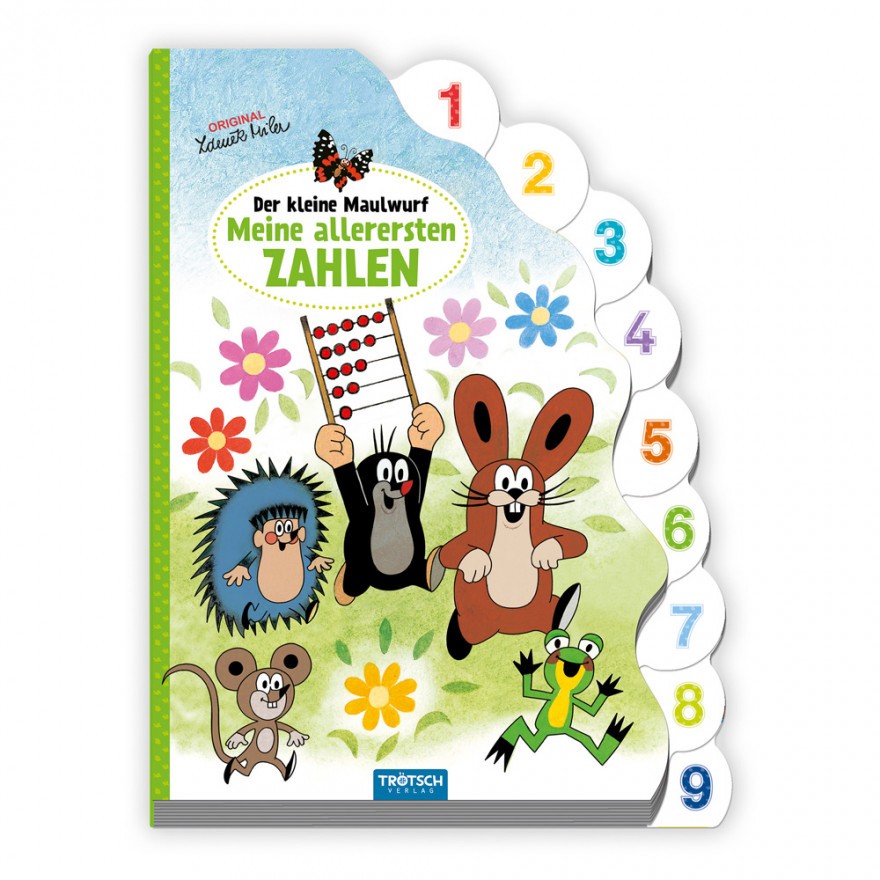 Der kleine Maulwurf - Meine allerersten Zahlen (Registerbuc